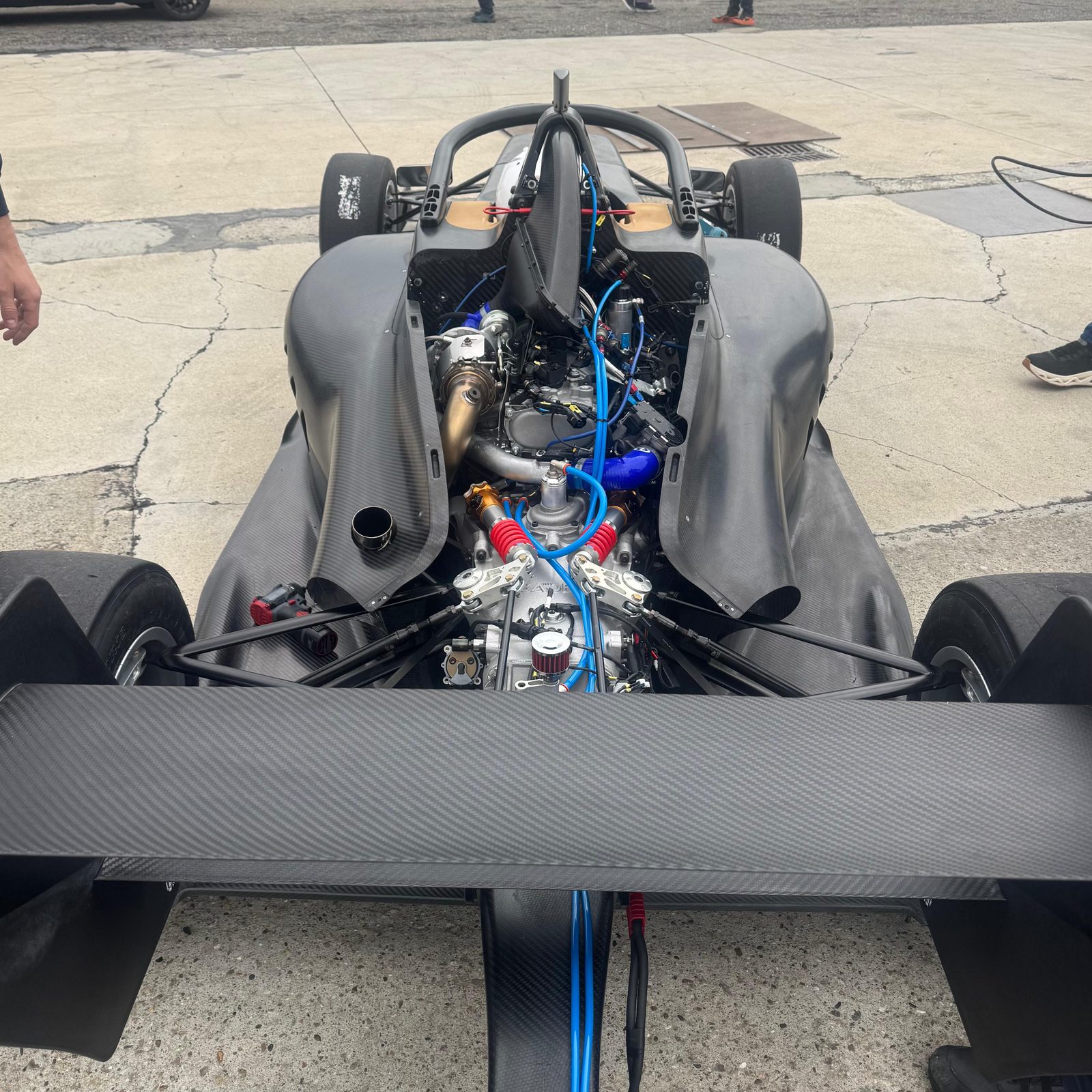 Tatuus F4 Shakedown NPR Motorsport telaio carbon monoposto formula promozionale